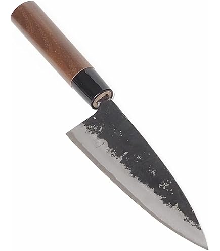 Amazon｜包丁 舟行 元兼「極上」鍛造黒打両刃 土佐型舟行包丁165mm